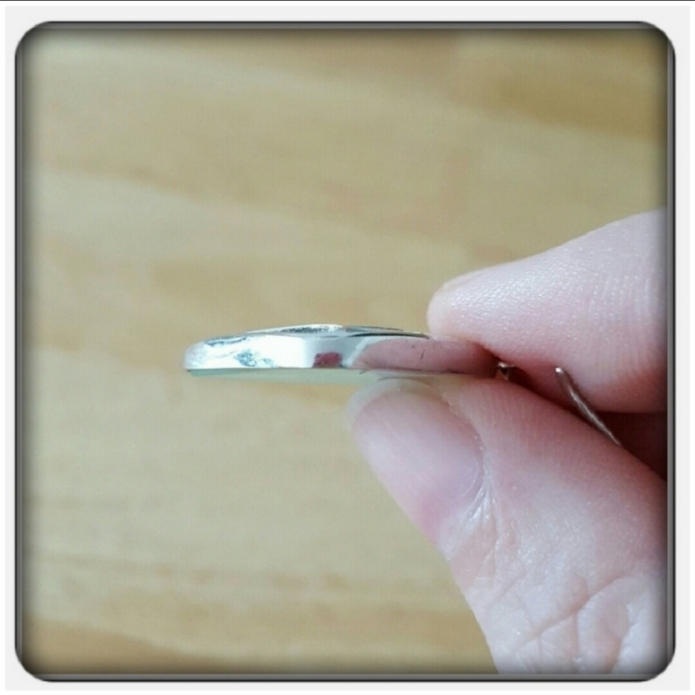 NWOT Genuine Jade & Sterling Silver Earrings - Picture 2 of 8